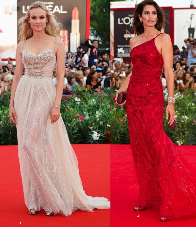 Montaje Diane Kruger Y Cindy Crawford