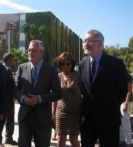 El Presidente De La Junta De Andalucía, José Antonio Griñán, En Málaga