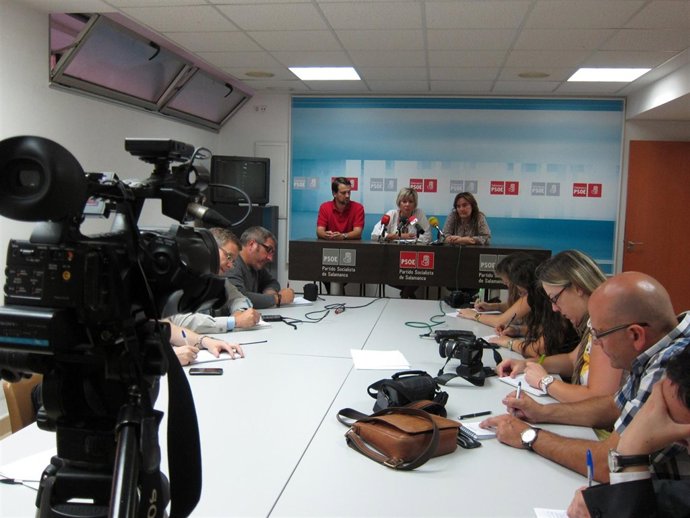 Rueda De Prensa Del PSOE De Salamanca