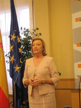 La Presidenta Del Gobierno De Aragón, Luisa Fernanda Rudi