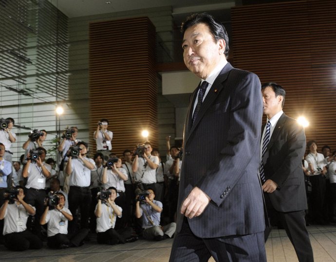 El Primer Ministro De Japón, Yoshihiko Noda