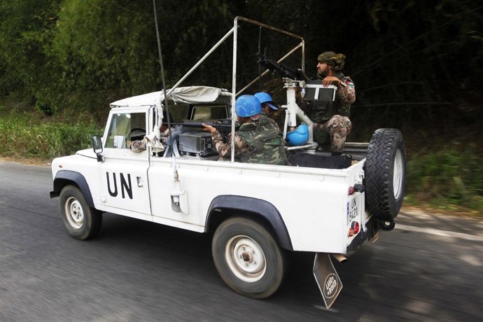 Tropas De La ONU Patrullan en Costa De Marfil