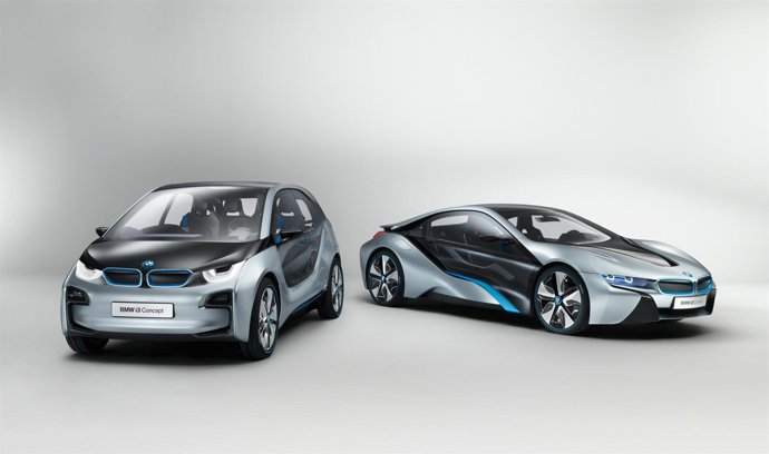 BMW 3I Concept Y BMW 8I Concept