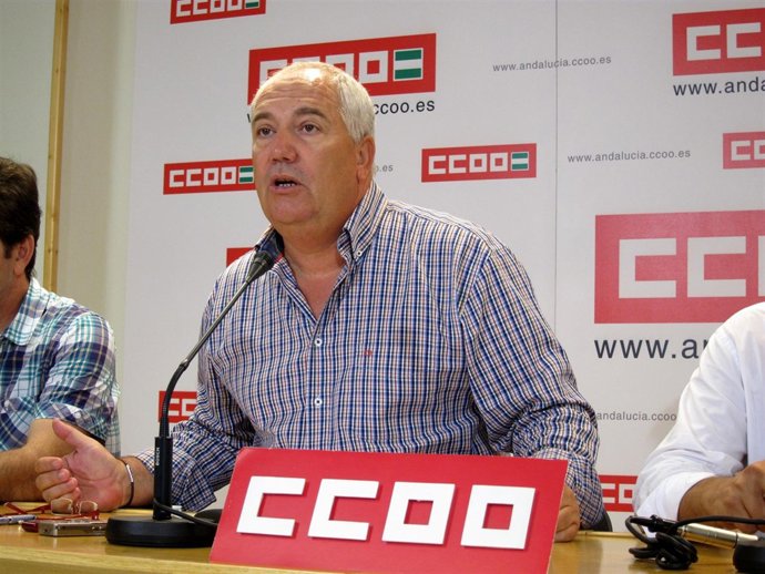 El Secretario General De CCOO-A, Francisco Carbonero.
