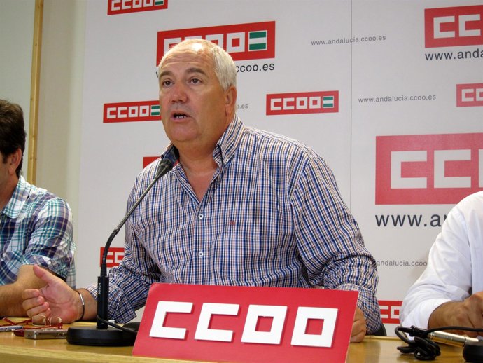 El Secretario General De CCOO-A, Francisco Carbonero.