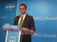 PP critica que, ante la subida, el PNV "esté en la soberanía" y los socialistas "sólo hablando de pacificación"