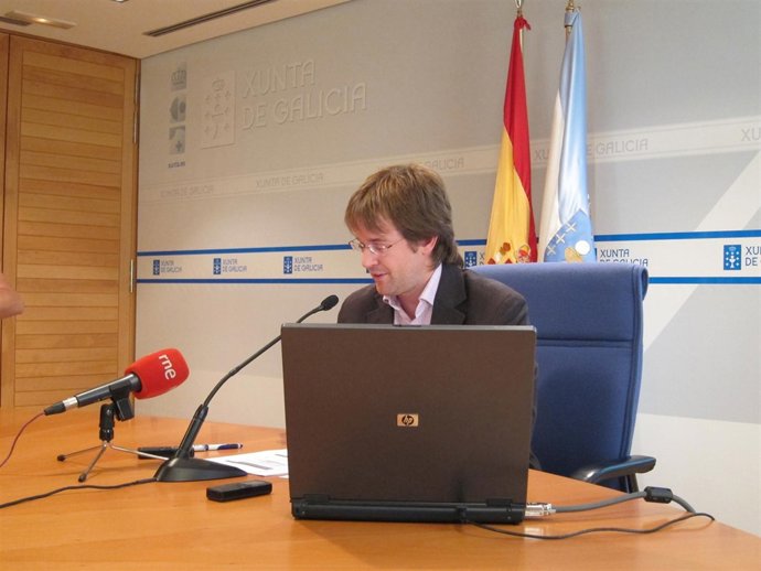 El Presidente De Augas De Galicia, Francisco Menéndez