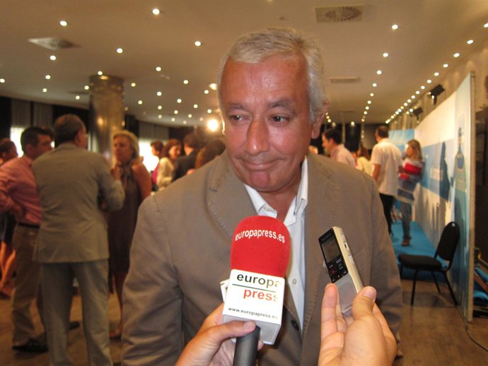 El Presidente Del PP-A, Javier Arenas