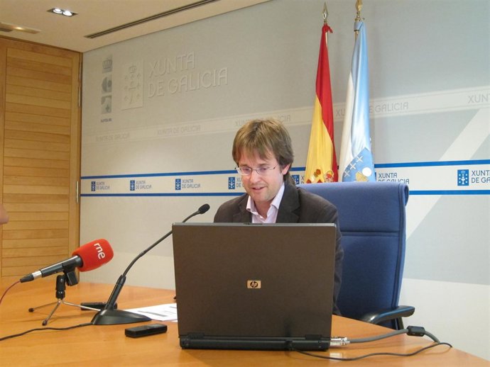 El Presidente De Augas De Galicia, Francisco Menéndez