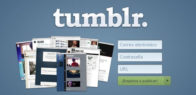 Interfaz De Tumbrl En Español