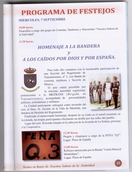 Homenaje A La Bandera Méntrida