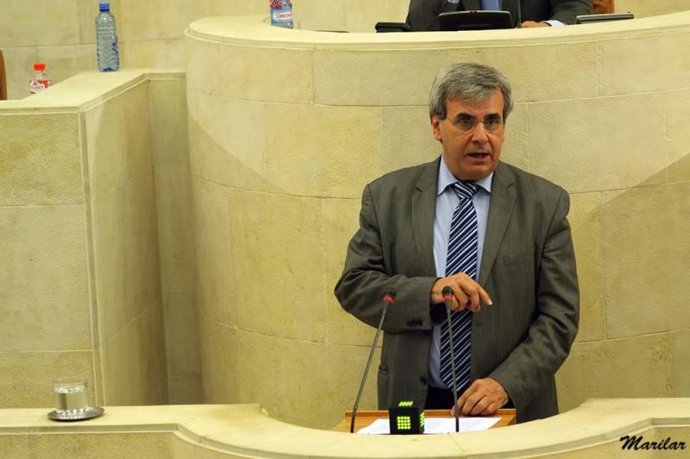 El portavoz del PRC en el Parlamento, Rafael de la Sierra