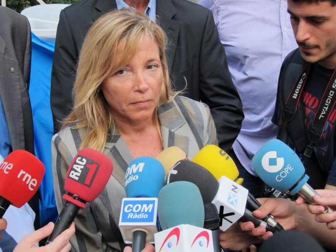 La Vicepresidenta De La Generalitat, Joana Ortega