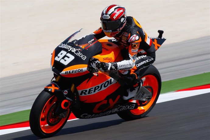 Márquez En Los Entrenamientos Del GP San Marino 2011
