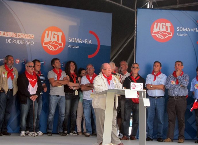 El Secretario General De FIA-UGT, Antonio Deusa, En Rodiezmo
