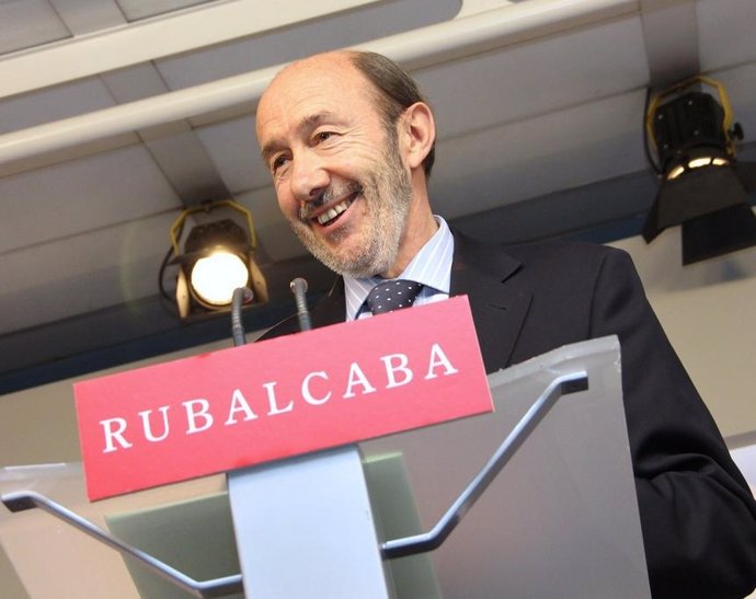 Alfredo Pérez Rubalcaba, Candidato Del PSOE