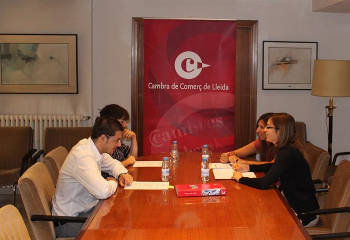 Reunión De La Cámara De Lleida E Industria
