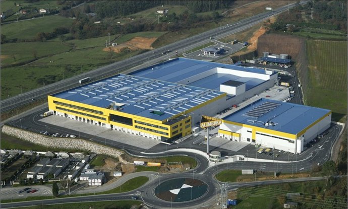 Imagen Del Centro Logístico De Alimerka.