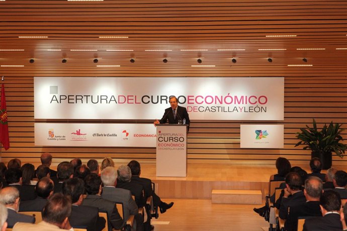 Herrera Inaugura El Curso Económico En Castilla Y León.