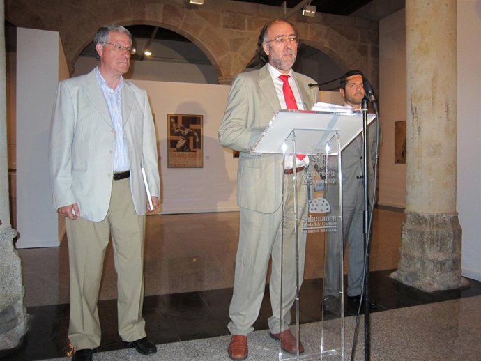 Rogelio Blanco En La Inauguración De Una Exposición Sobre Bardasano