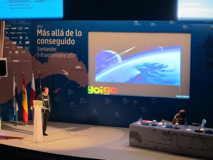 El Consejero Delegado De Yoigo En El Encuentro De Telecomunicaciones