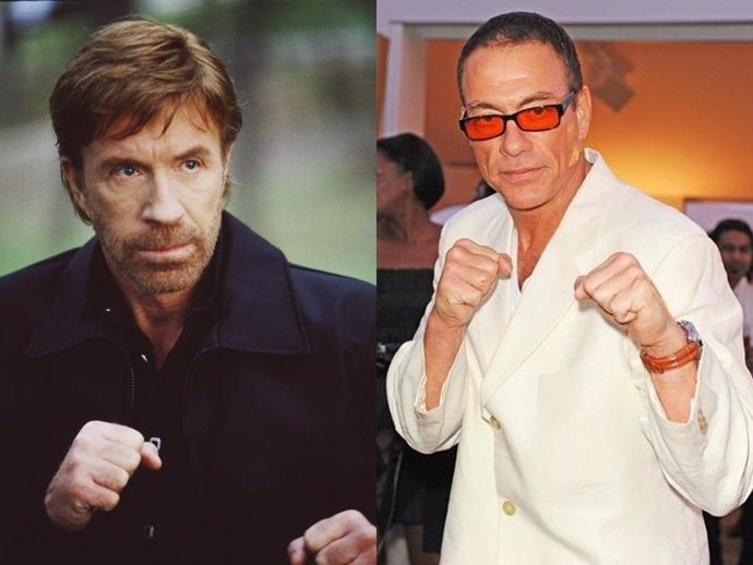 Chuck Norris Y Van Damme