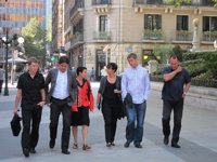 La Izquierda Abertzale acude a Sabin Etxea para exponer la oferta de Bildu al PNV