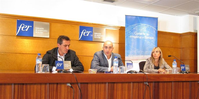 Emilio Abel De La Cruz, Secretario General FER, Y Santiago Gutiérrez, Pte Atradi