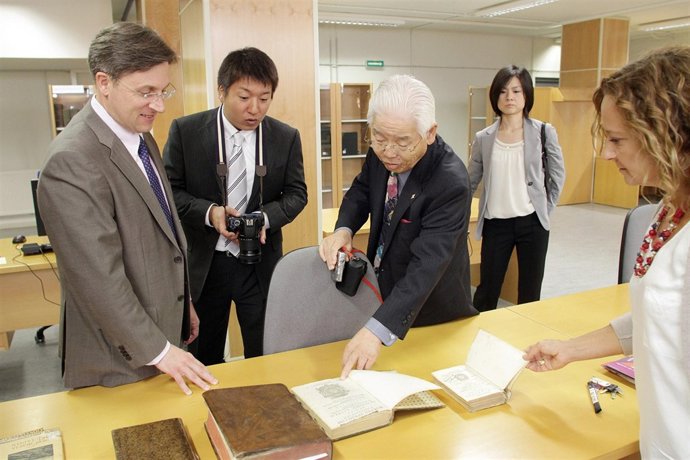 La Delegación Nipona En La UPNA.