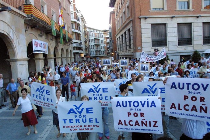 Escenas protagonizadas por 'Teruel existe' 