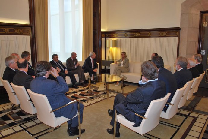 De Gispert Se Reúne Con Los Presidentes De Las Cámaras Catalanas