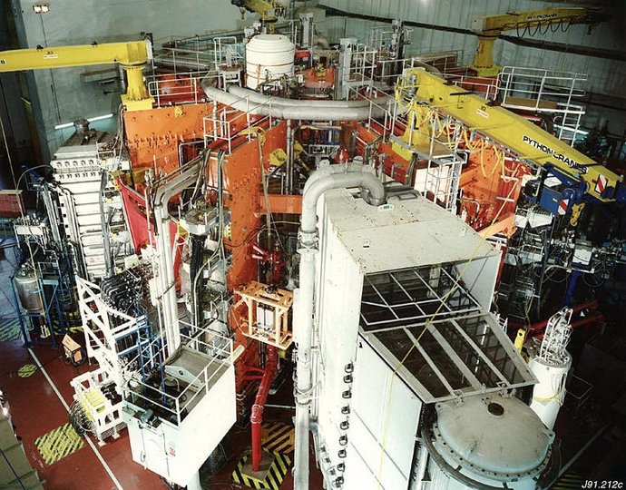 Reactor De Fusión JET