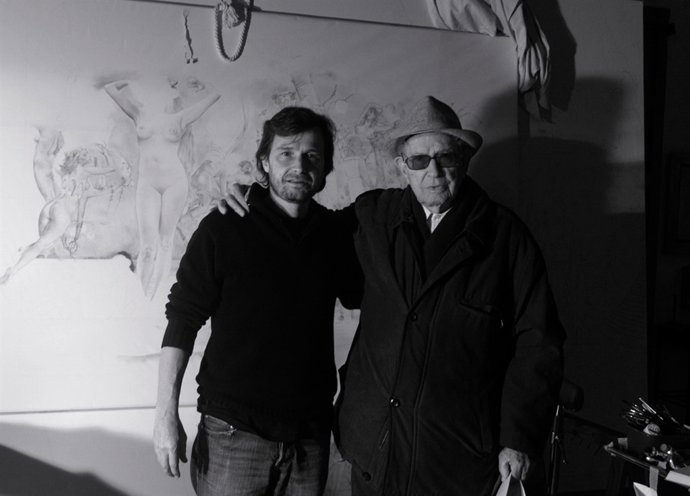 Los Pintores Quim Hereu Y Joan Fuster