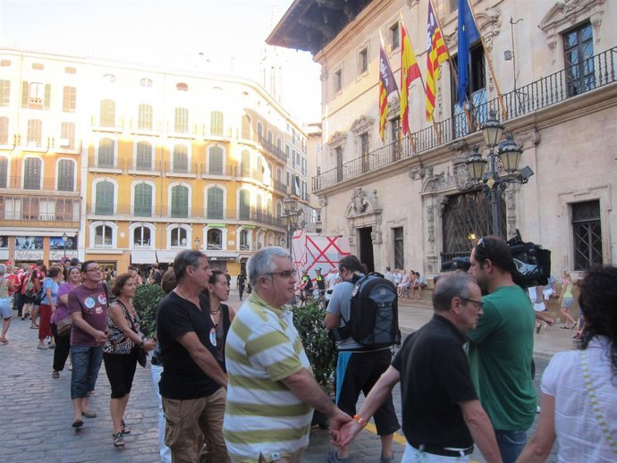 Cadena Humana Reforma Constitucional
