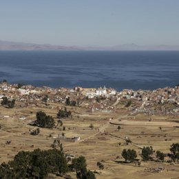 Lago Titicaca en Bolivia