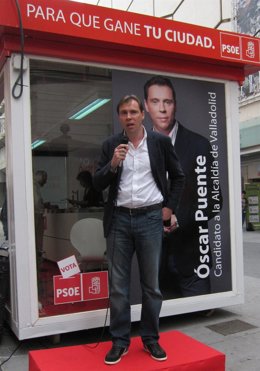 El Candidato Del PSOE A La Alcaldía De Valladolid, Óscar Puente