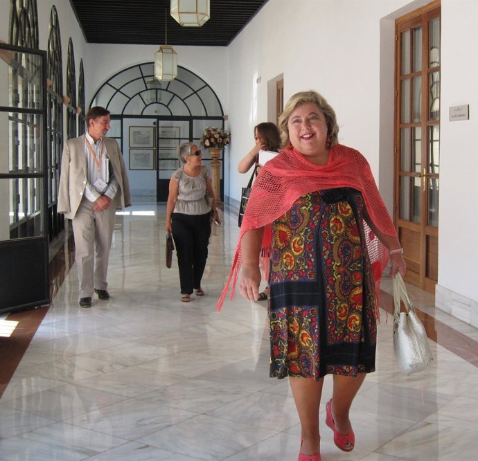 Clara Aguilera, En El Parlamento Andaluz