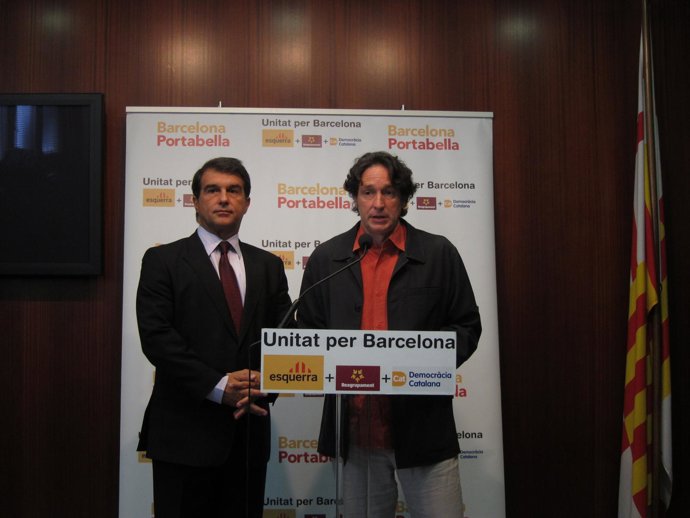 Jordi Portabella Y Joan Laporta
