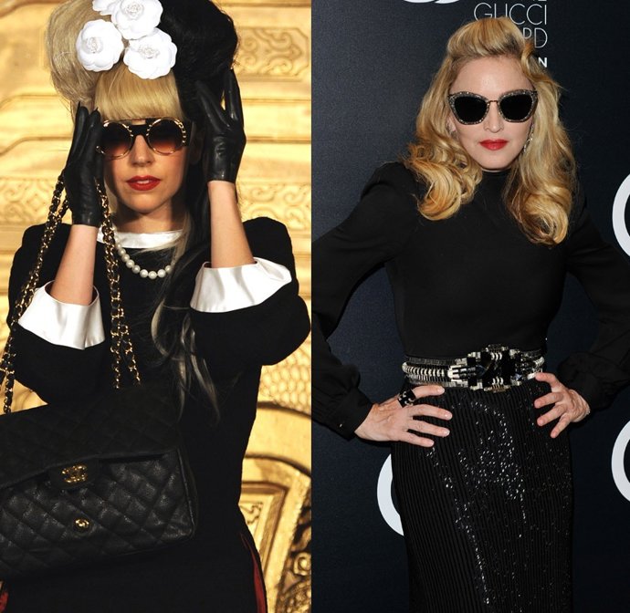 Montaje Madonna Y Lady Gaga