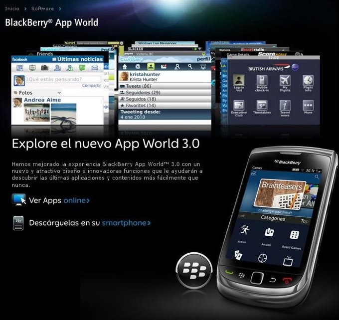 Foto: WEB DE BLACKBERRY 