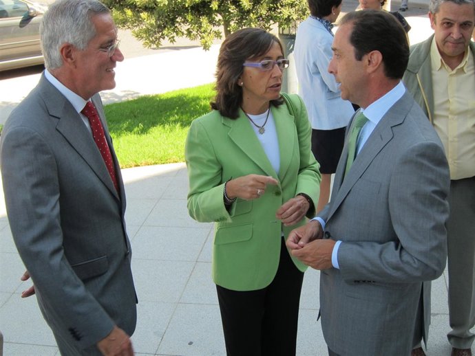 Rosa Aguilar, En Pozoblanco (Córdoba)