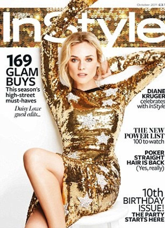 Diane Kruger En La Portada De La Revista 'Instyle'