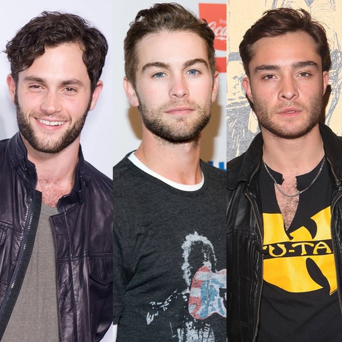 Glee: Penn Badgley, Chace Crawford Y Ed Westwick
