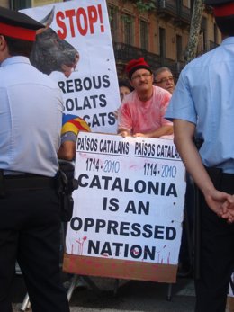 Manifestación Independentista Por La Diada Del 11 De Septiembre De 2010  