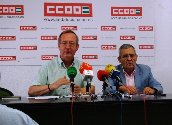 Representantes De La Federación De Comercio, Hostelería Y Turismo De CCOO.