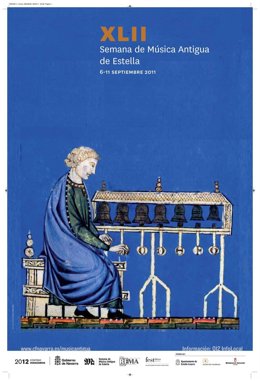 Cartel De La Semana De Música Antigua De Estella.