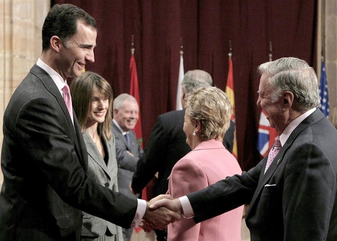 El Pte De La Caja Rural Del Sur, José Luis García-Palacios, Y El Ppe Felipe