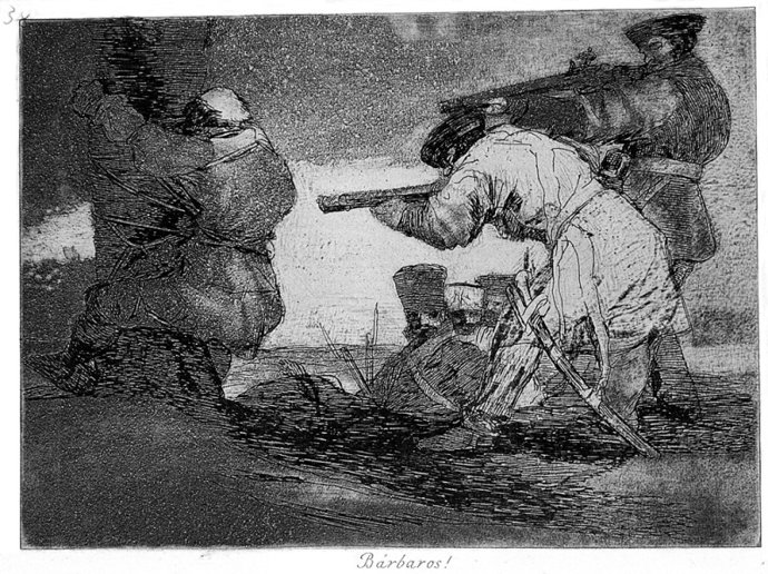 'Los Desastres De La Guerra', De Goya