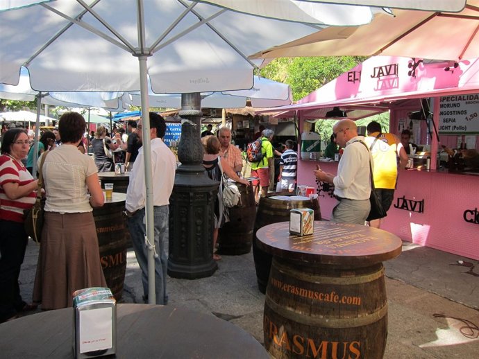 Casetas De La Feria De Día De Las Fiestas De Salamanca