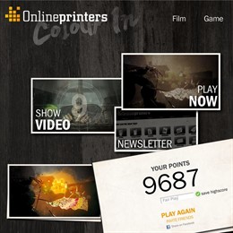 Página De Inicio De La Tienda Virtual Onlineprinters.Es 